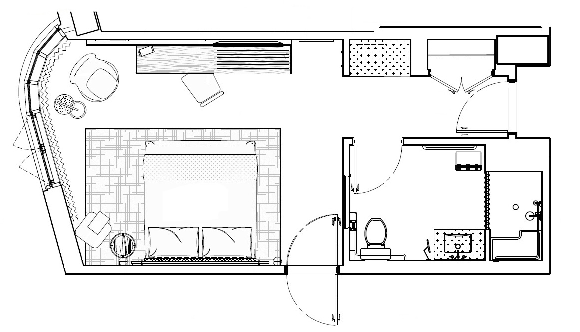 Accessible floor plan