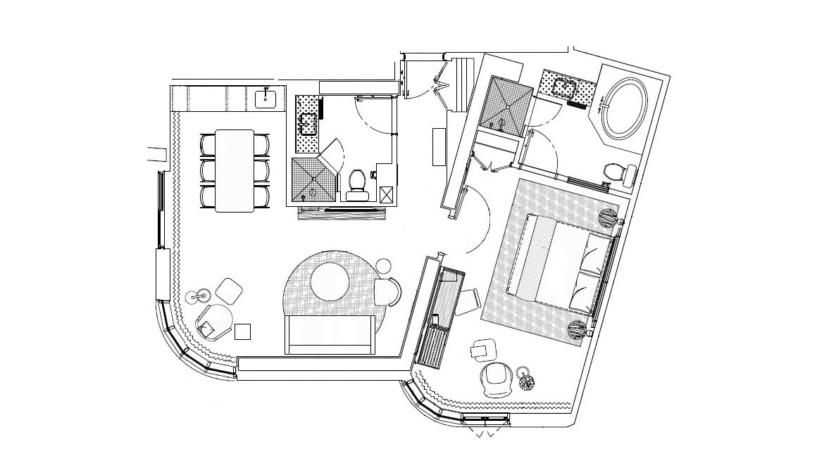 Master floor plan