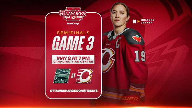 Boston Fleet @ Ottawa Charge: PWHL Playoffs Round 1, Game 3
