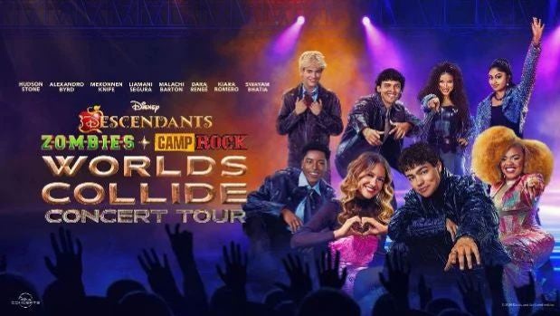 Disney Descendants, ZOMBIES & Camp Rock: Worlds Collide Concert Tour