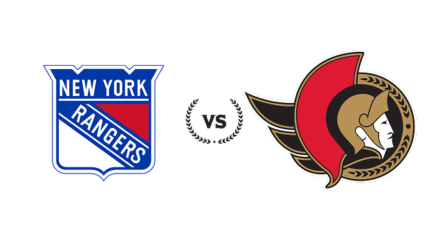 New York Rangers vs Ottawa Senators