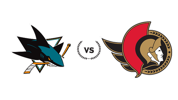 San Jose Sharks vs Ottawa Senators